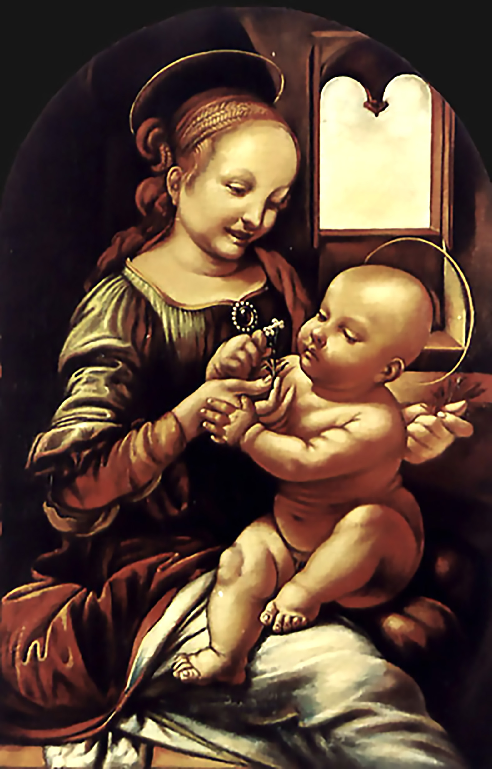 MADONNA COL BAMBINO-LEONARDO