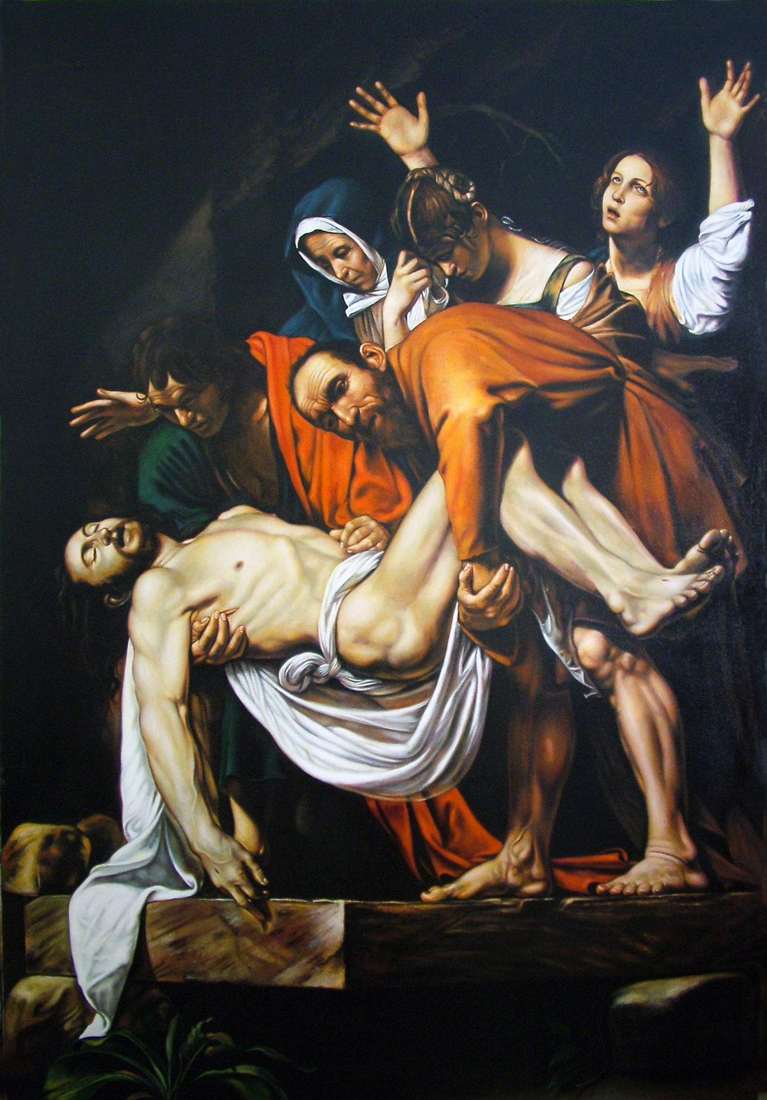 LA DESPOSIZIONE-CARAVAGGIO